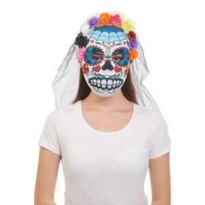 Gesichtsmaske "Day of the dead"