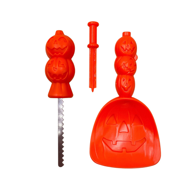 Kürbis-Schnitzwerkzeug 3-teilig