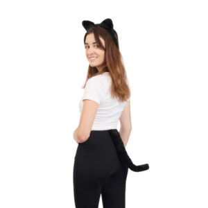Verkleidungsset Katze (Schwanz und Ohren)