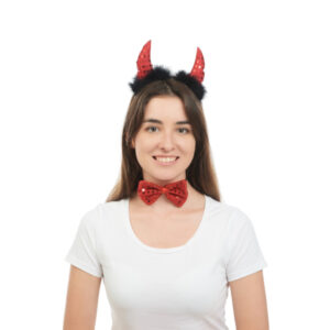Verkleidungsset Teufel (Masche, Hörner)