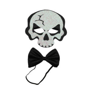 Glitter Totenkopf Verkleidungsset