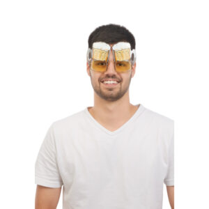 Brille Bierglas