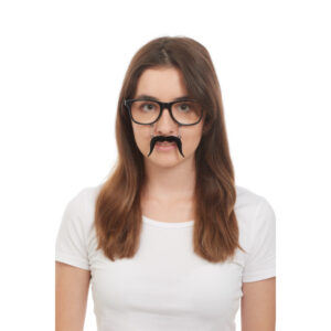 Brille mit Bart