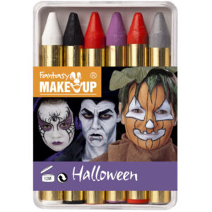 6 Schminkstifte (Halloween)