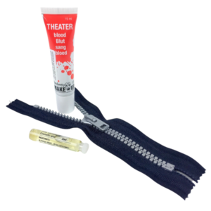 Zipper mit Blut