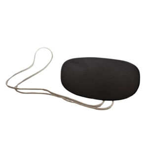 Schwarze Augenbinde 4er Set