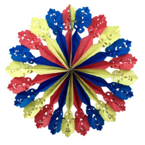 Fächer Clown