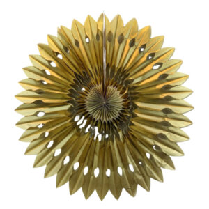 Fächer gold, 40 cm