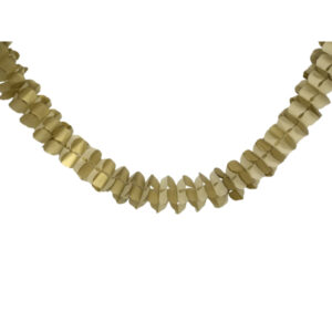 Papiergirlande gold