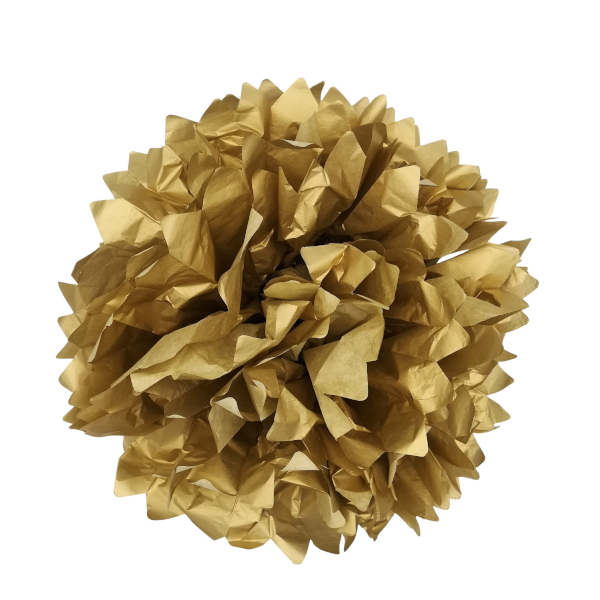 Wabenball fluffig gold