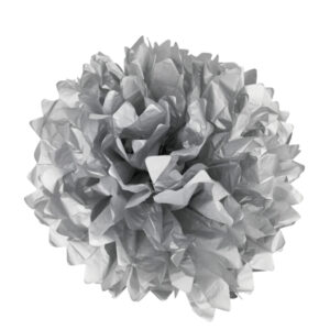 Wabenball fluffig silber
