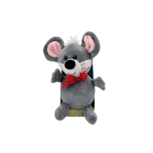Plapper Maus mit Masche inkl. Batterie, 16 cm