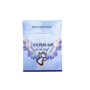 Metall Schutzengel in Verpackung