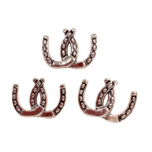 Doppelhufeisen silber