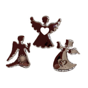 silberner Engel sort.