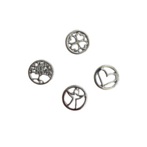 silberner Mini-Talisman sort.