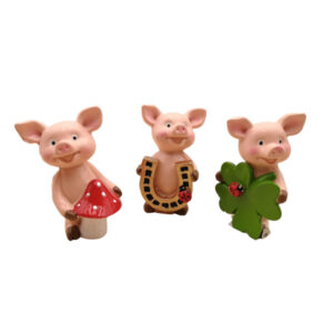 Großes Glücksbringerschwein