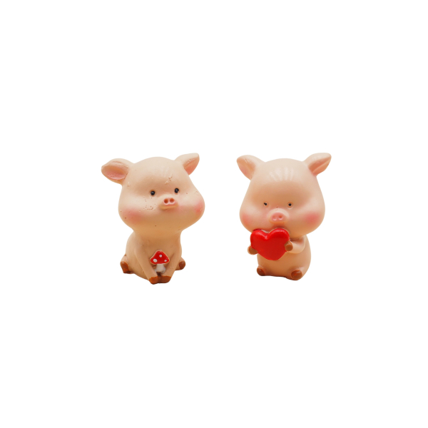 Schweinchen mit dicken Bäckchen sort.