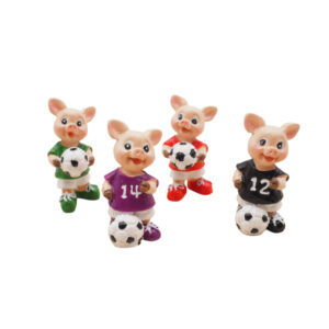 Fußballschweinchen sort.