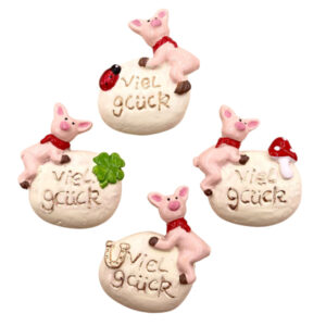 Schweinchen mit Steinchen sort.