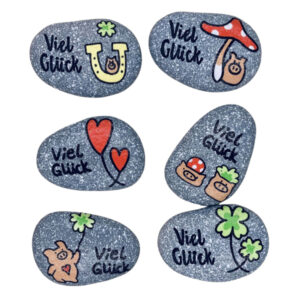 Glückssteine Magnet sort.