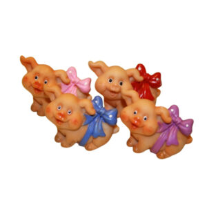 Schweinchen mit Schleife sort.