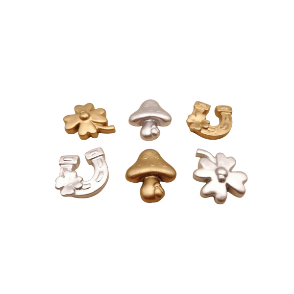 Gold/Silber Polyresin Streuartikel