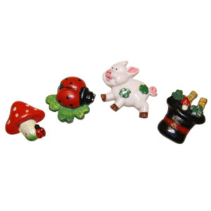 Polyfiguren 4fach sort.