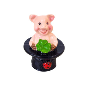 Schweinchen im Zylinder