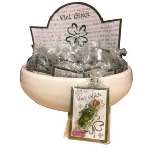 Glücksklee Fläschchen