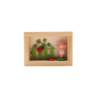 Schweinchen im Rahmen