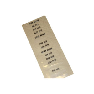 Plastiketikette "Alles Gute" (16 Stk.)
