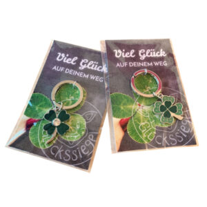 Schlüsselanhänger "Klee" in Verp.