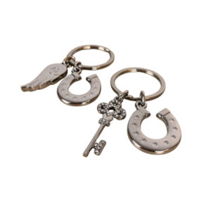 silber Schlüsselanhänger Hufeisen sort.