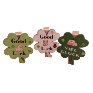 Holzkleeblatt Kluppe sort.