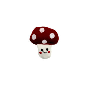 Pilzmagnet aus Stoff