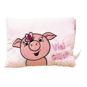 Schweinchenpolster mit Schmetterling