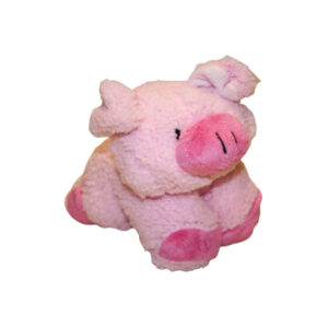 Flauschiges Schweinchen mit pinker Nase