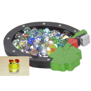 Box Glasschwein bunt sort. Gr.1 (82104)