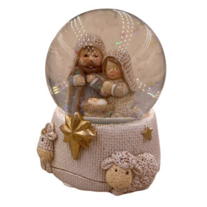 Schneekugel "Heilige Familie"