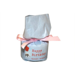 Badestein "Geburtstag" handgemacht Display