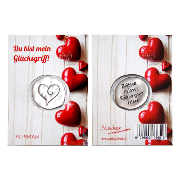 Talisman "Liebe" Display