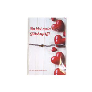 "Liebe" Perlenarmband Display